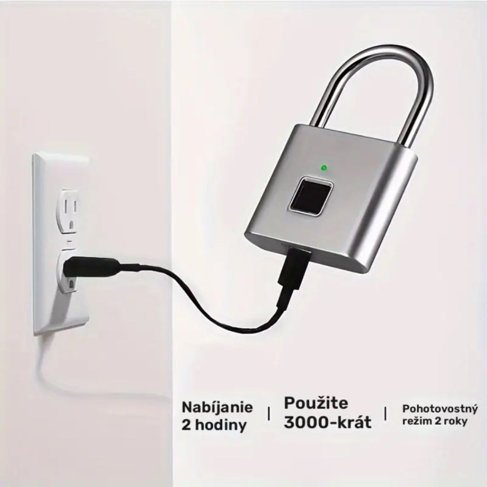 Smart zámok na odtlačok prsta